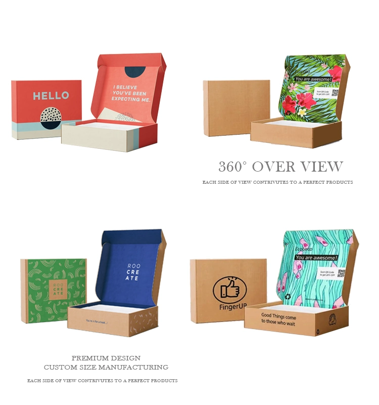 Customized Printing Shipping Boxes Packing Box Cardboard Mailer Shipping Box Custom Logo