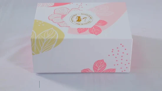 La impresión Scodix más avanzada Caja de embalaje personalizada Cajas de envío Logotipo personalizado Caja personalizada de correo de papel Kraft
