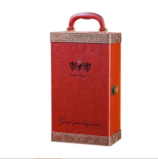 Caja de embalaje de alta calidad con impresión de logotipo personalizado, caja de regalo, caja de mano, caja de nutrición, caja de papel Caja de cuero PU con asa
