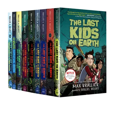 9 Libros/Set Los últimos niños en la Tierra Libro de imágenes para niños de Netflix