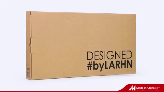Caja de cartón de embalaje de regalo de papel de electrodomésticos de cartón corrugado reciclado impreso con logotipo personalizado